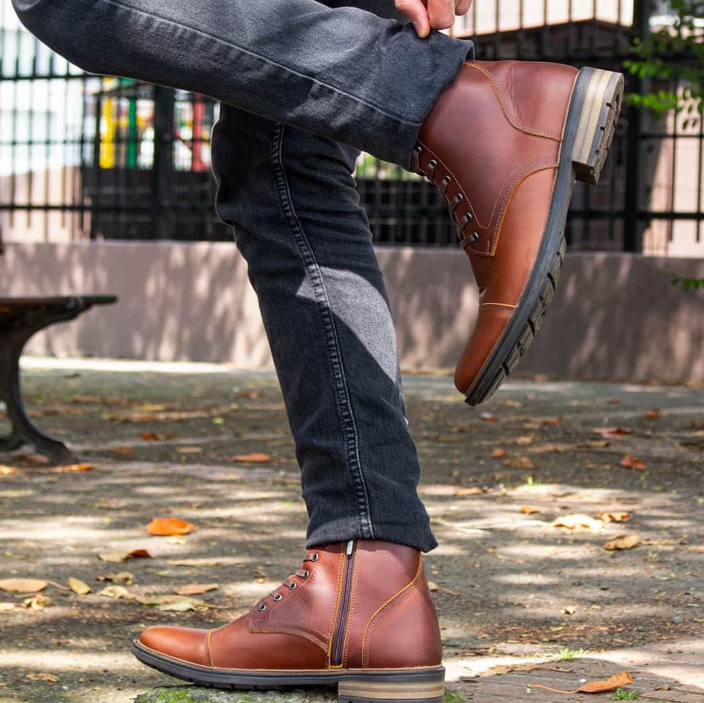 Botas Hombre Cuero Moda