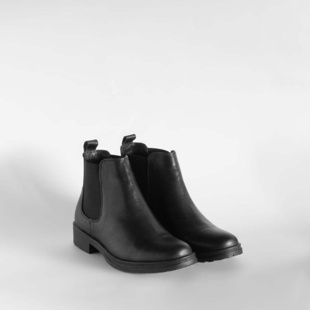 Botas Mujer Chelsea Negra