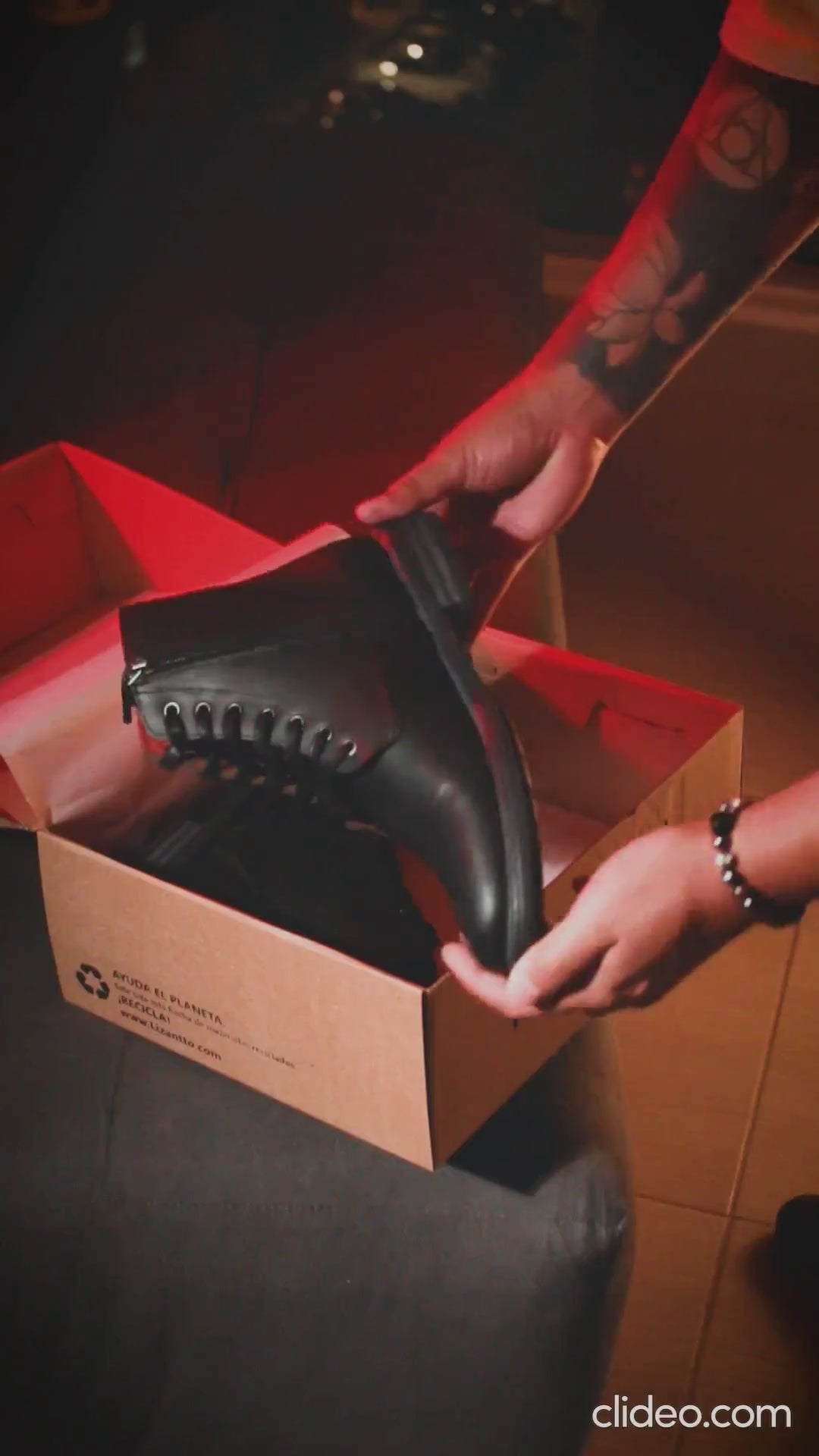 Botas Hombre Mambo Negra