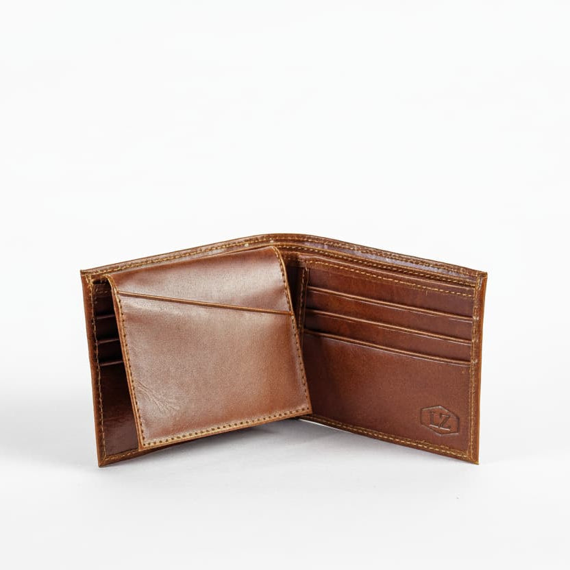 Billetera en cuero para hombre