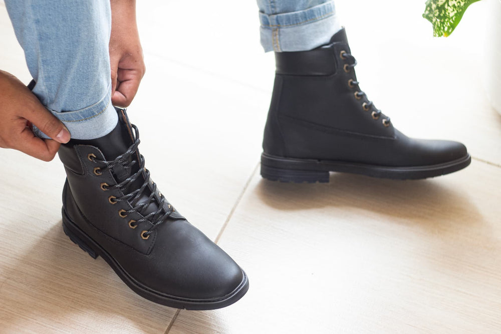 botas timberland para hombre en cuero