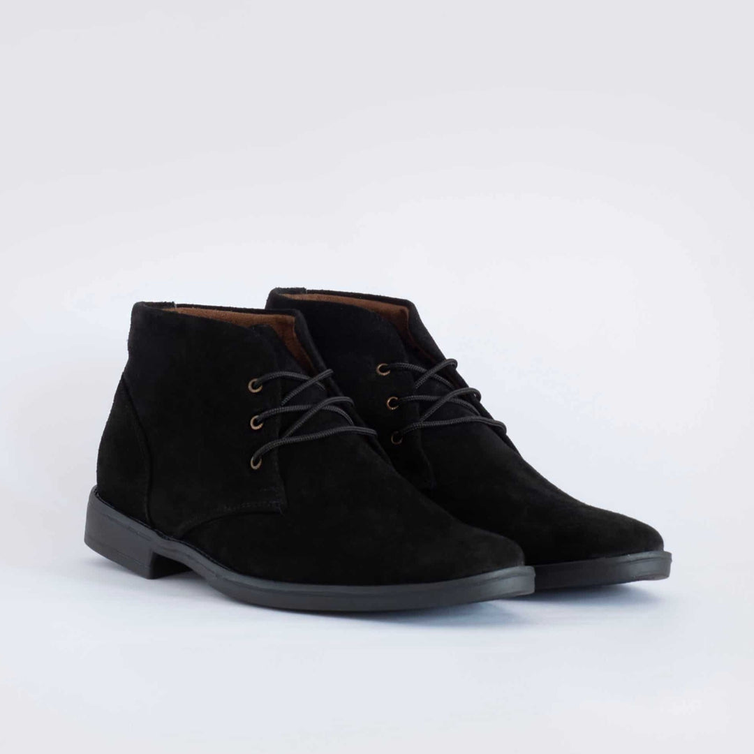 botas en gamuza para hombre