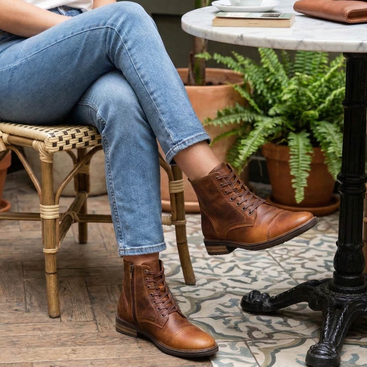 Botas Mujer Mambo Coñac