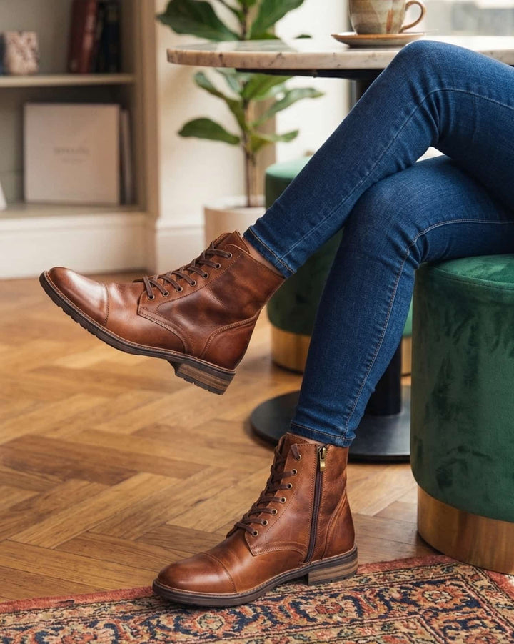 Botas Mujer Mambo Coñac