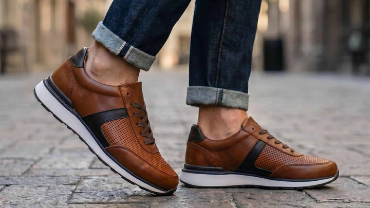 Sneaker Hombre Marrón
