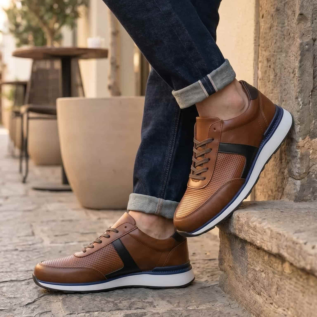 Sneaker Hombre Marrón