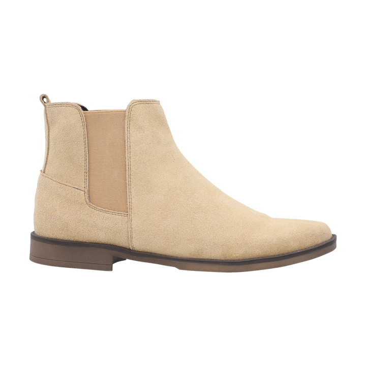Bota Chelsea Beige