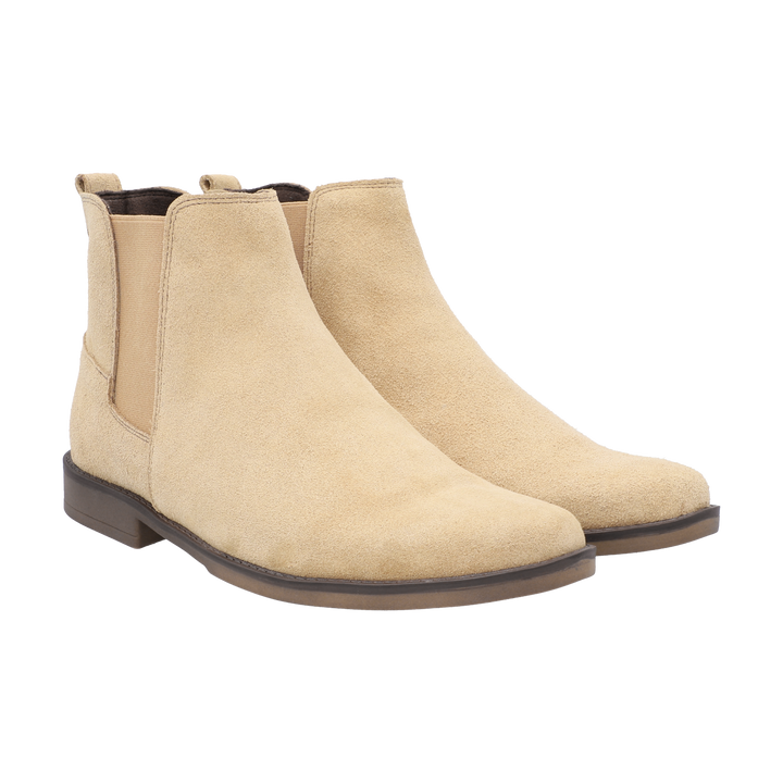 Bota Chelsea Beige